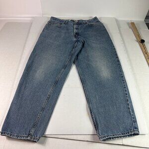 Y2K Levi's Jeans Men's 33x29* 560 Comfort Loose Fit Tapered Blue Denim Tag 34x30